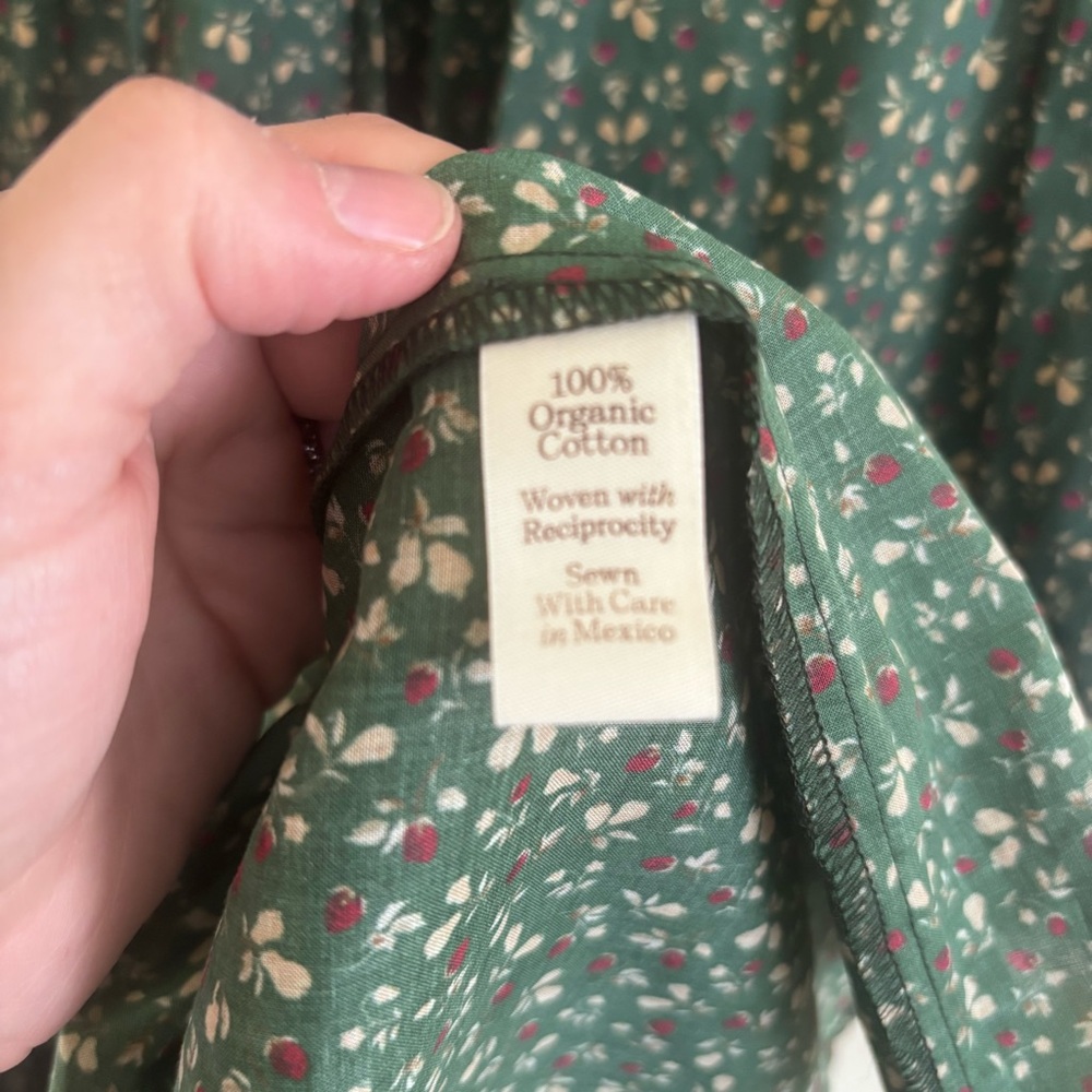 NWT Christy Dawn The Simple Dawn Dress in Moss Pear - Picture 11 of 13